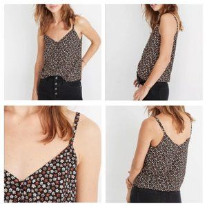 Madewell Button-Down Cami in Petite Bloom - Size 0